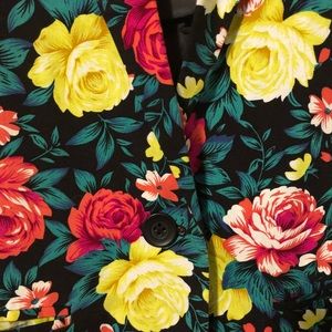 Floral Urban Outfitters Blazer